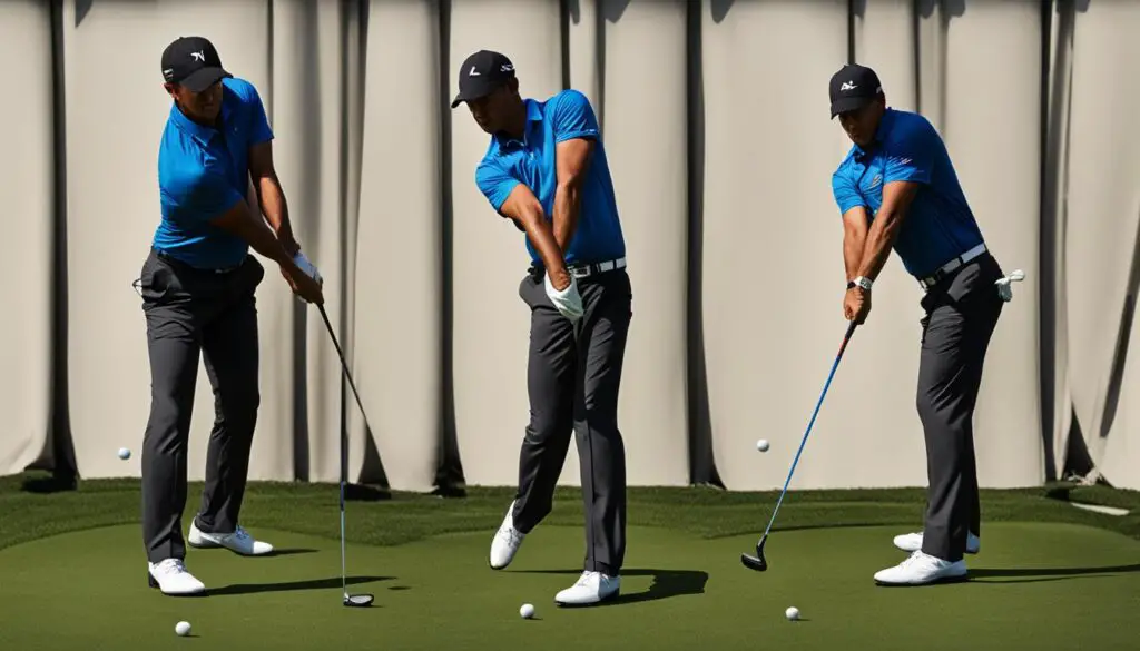 golf stance positions