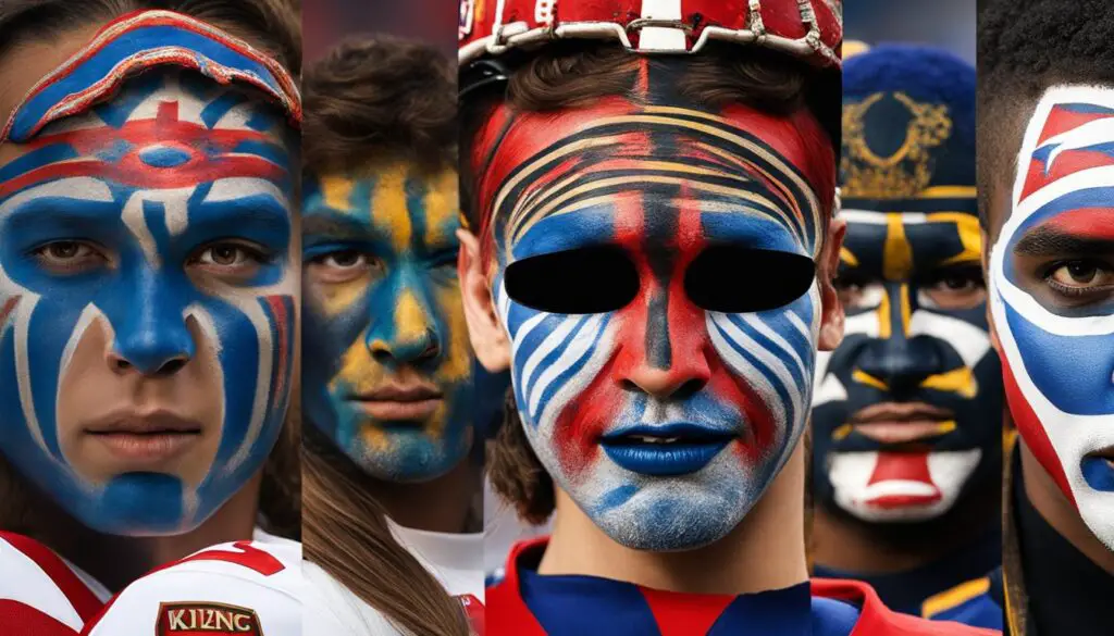 Evolution of Face Paint in Football