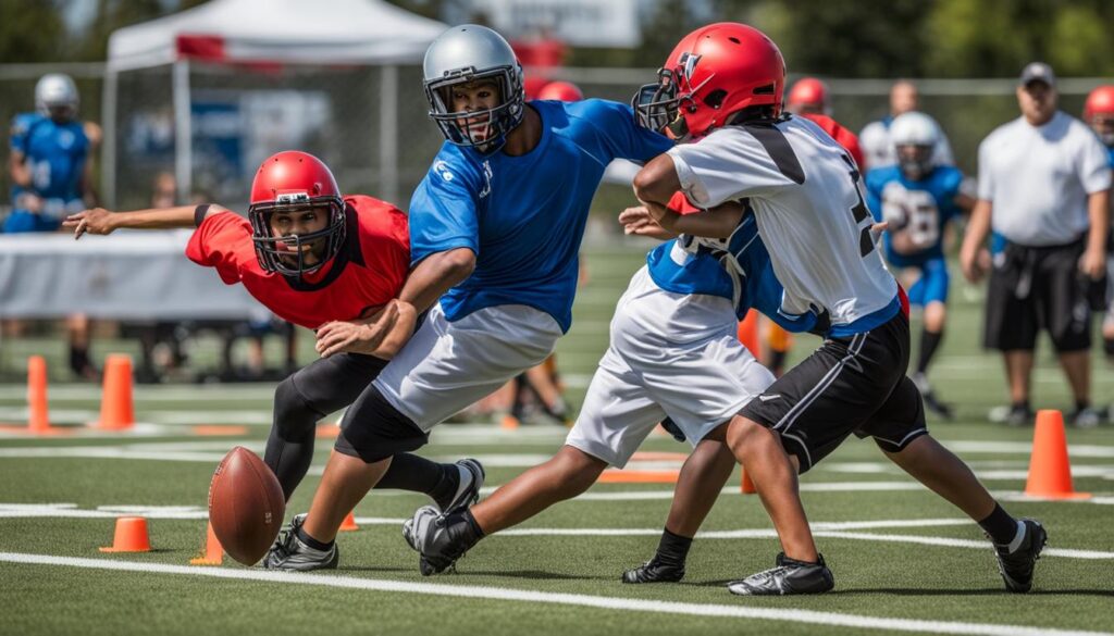 flag football vs tackle football