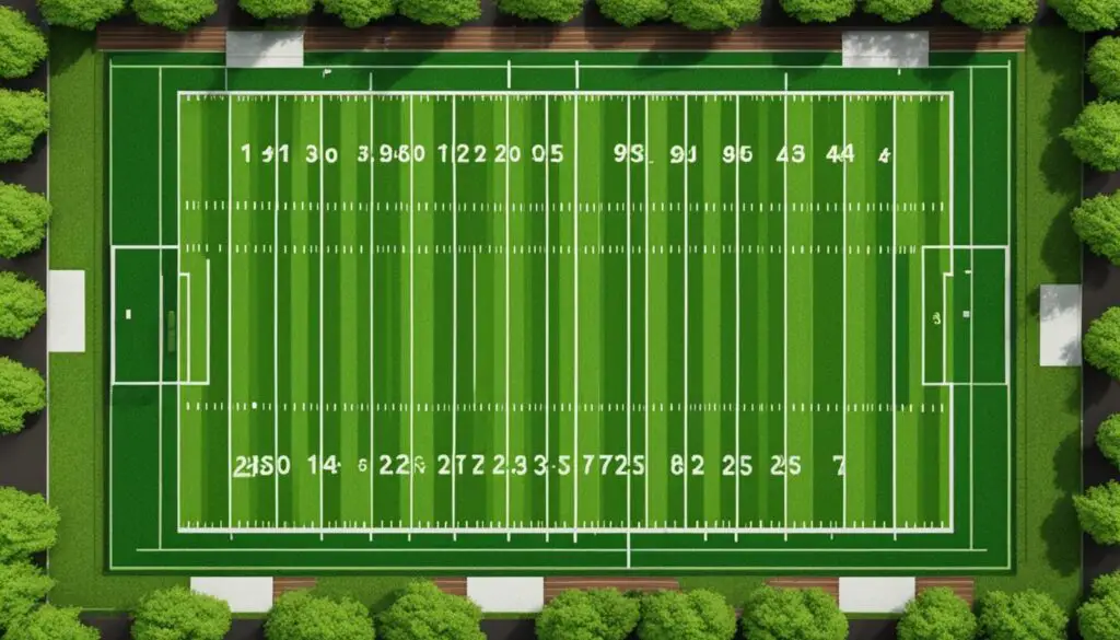 football field layout