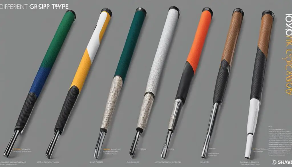 Golf Grip Types