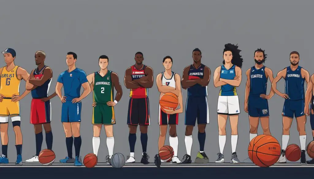 correlation between height and other sports