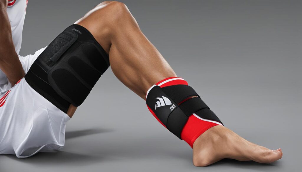 leg sleeves with knee pads