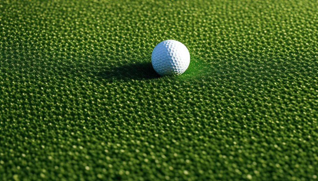 golf green poking tips